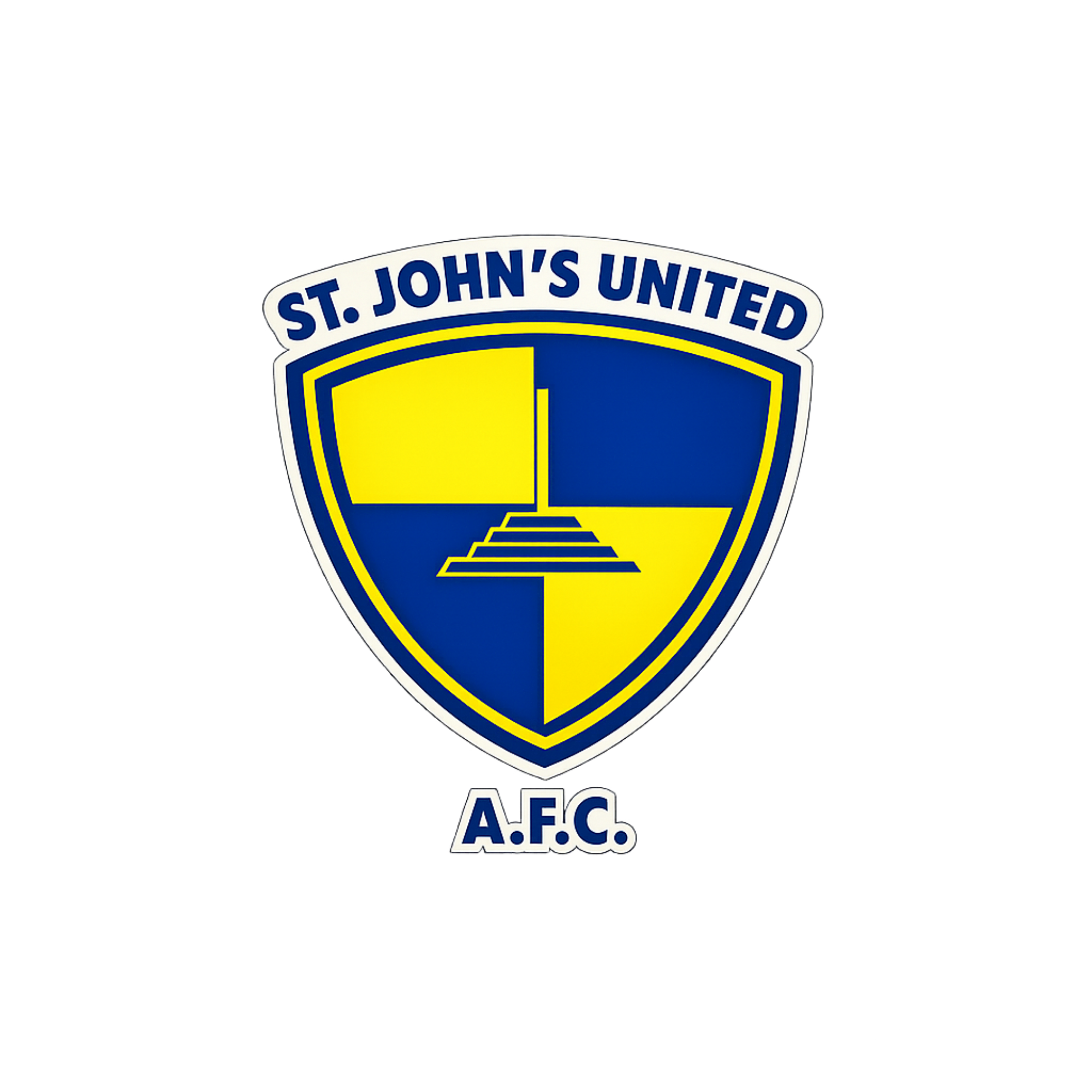 St Johns United First crest